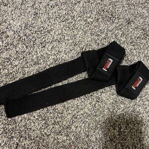 Deadlift Sportswear Black Lifting Straps